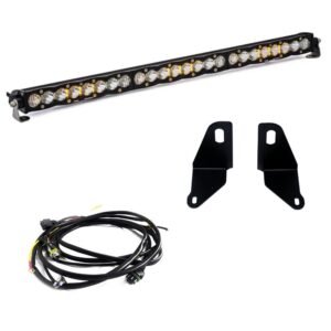 S8 30” Behind-the-Grille LED Light Bar Kit - 2022-2026 Chevrolet Silverado 1500